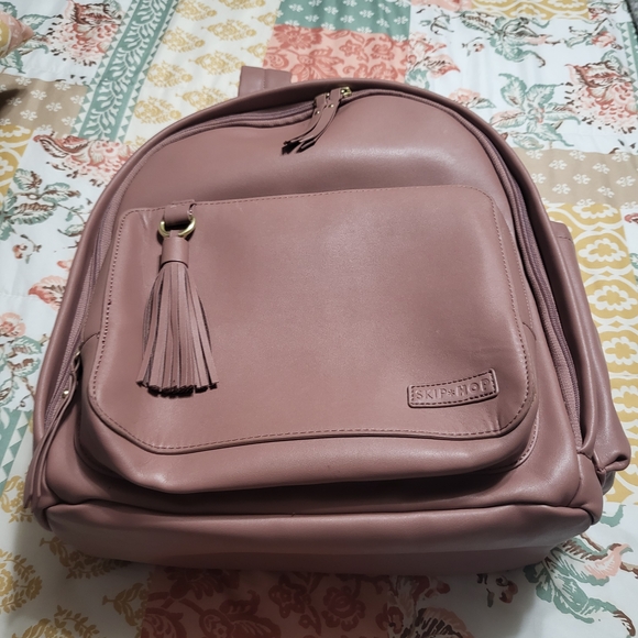 Skip Hop Dusty Rose Diaper Backpack - Picture 5 of 16